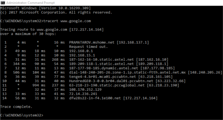 Traceroute