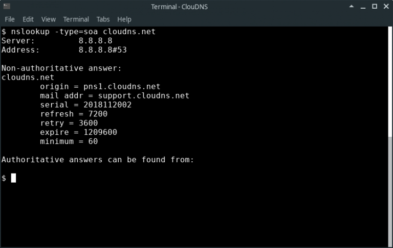 10 most used Nslookup commands - ClouDNS Blog