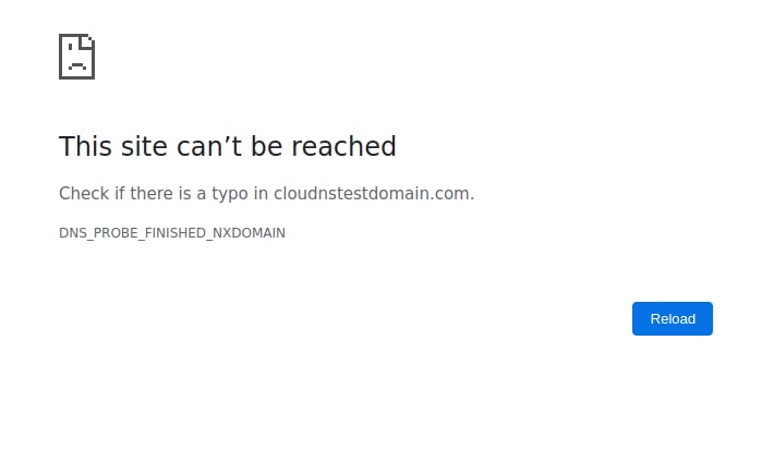 Google Chrome NXDOMAIN