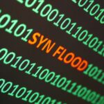 SYN flood attack