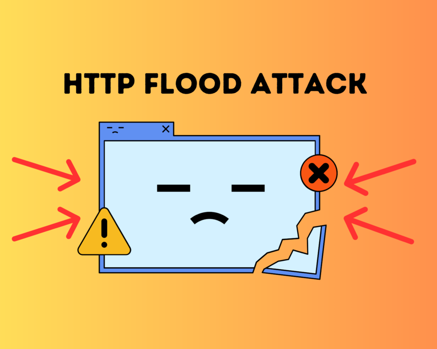 HTTP flood attack