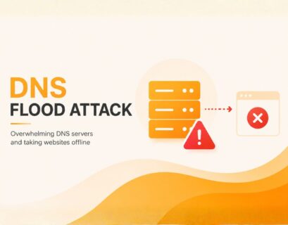 DNS flood attack